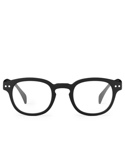 Óculos De Grau Unissex Retro Square Reading - Preto