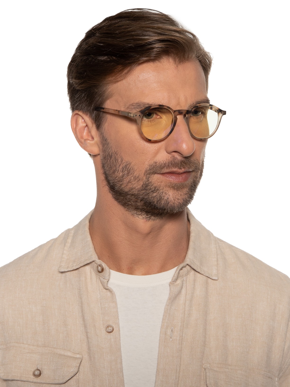 óculos De Grau Unissex Screen Light Tortoise Marrom Izipizi