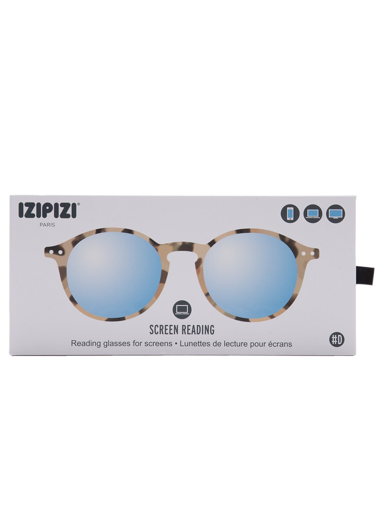 óculos De Grau Unissex Screen Light Tortoise Marrom Izipizi