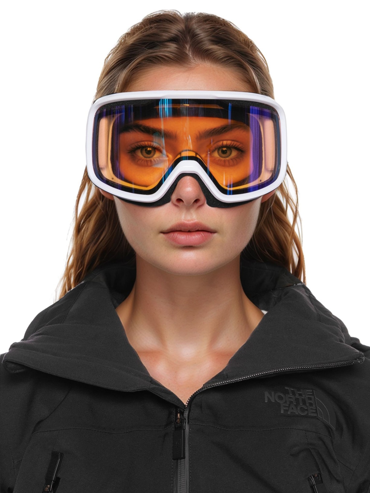 Óculos de Snowboard Feminino Smith Frontier Carbonic-X Airflow Branco Smith