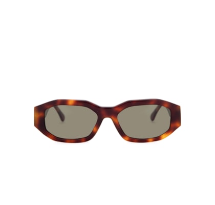 óculos De Sol Feminino Adulto Amsterdã Demi - Marrom