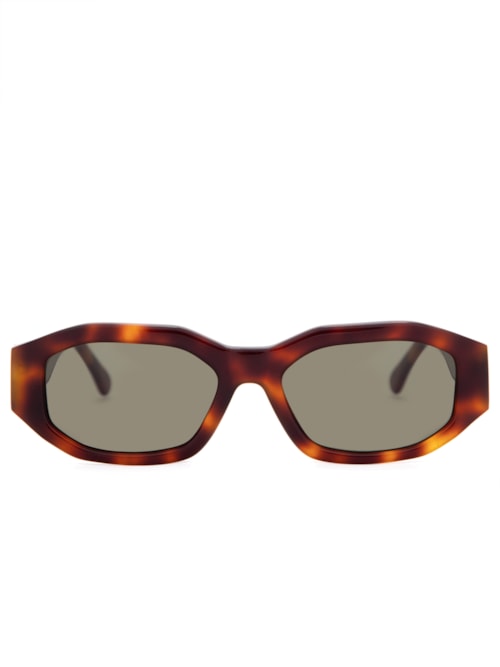 óculos De Sol Feminino Adulto Amsterdã Demi - Marrom