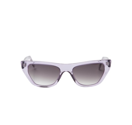 Óculos de Sol Feminino Adulto Milão Transparente - Roxo