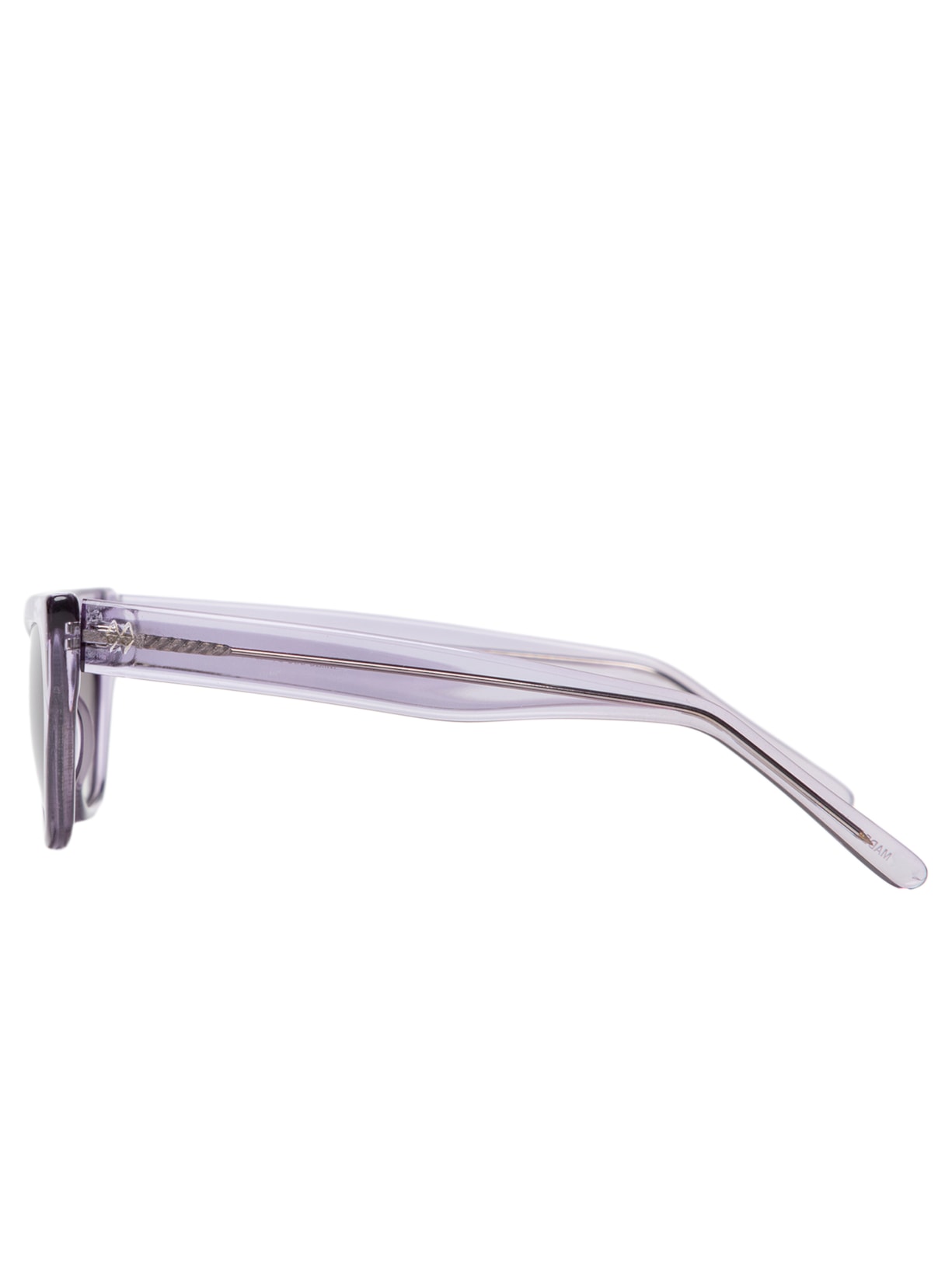 Óculos de Sol Feminino Adulto Milão Transparente Roxo Helena Bordon