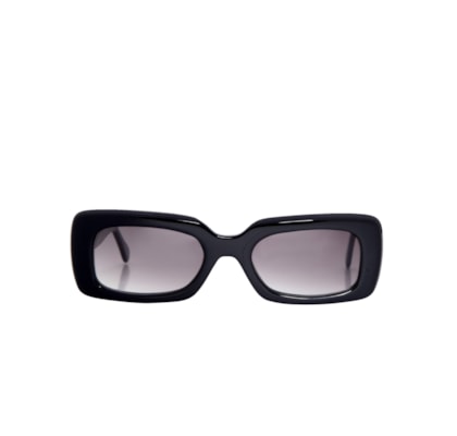 Óculos De Sol Feminino Adulto Mônaco Degradê - Preto