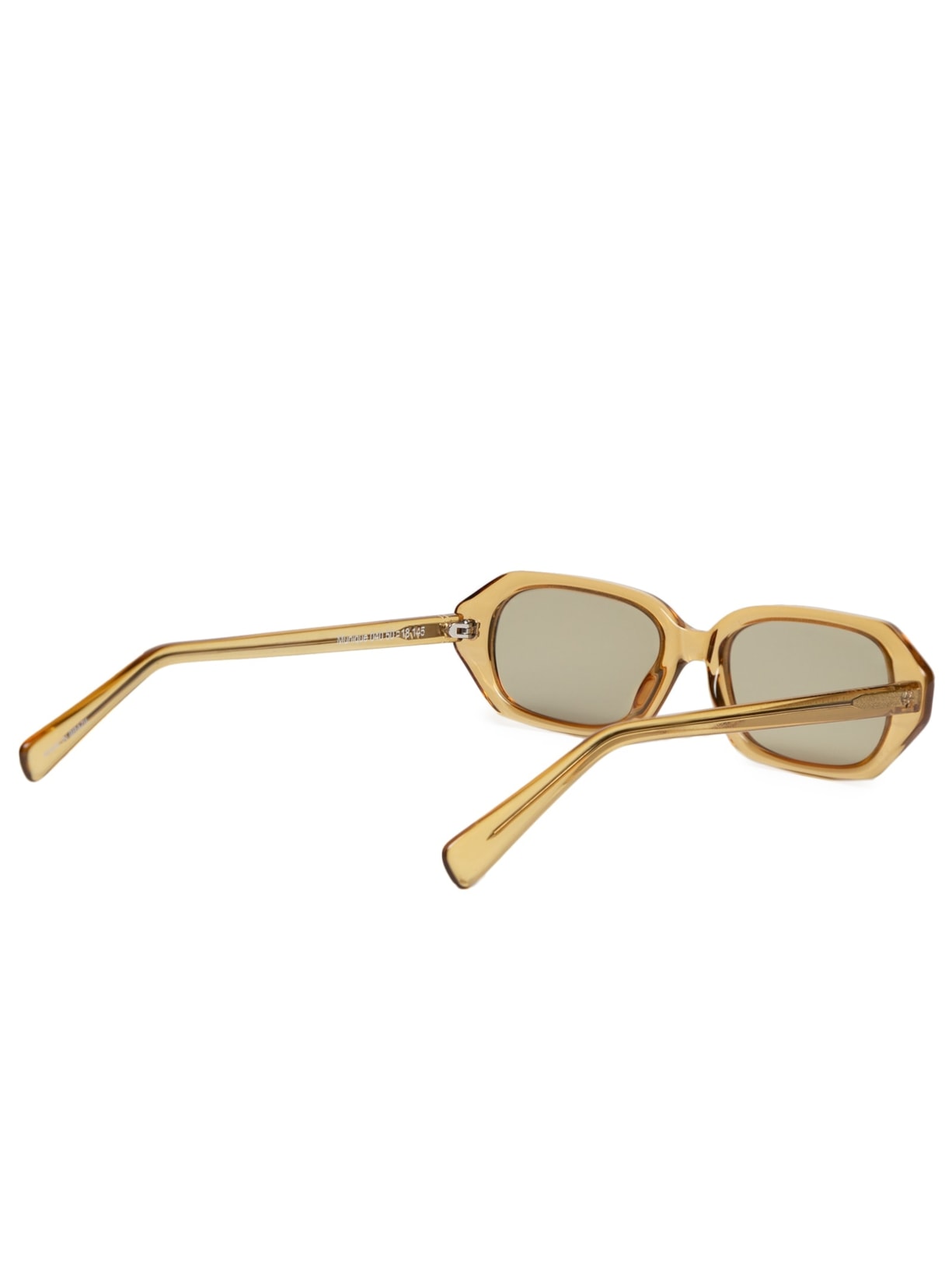 Óculos De Sol Feminino Adulto Munique Transparente Toffe MRCL Amarelo  Helena Bordon