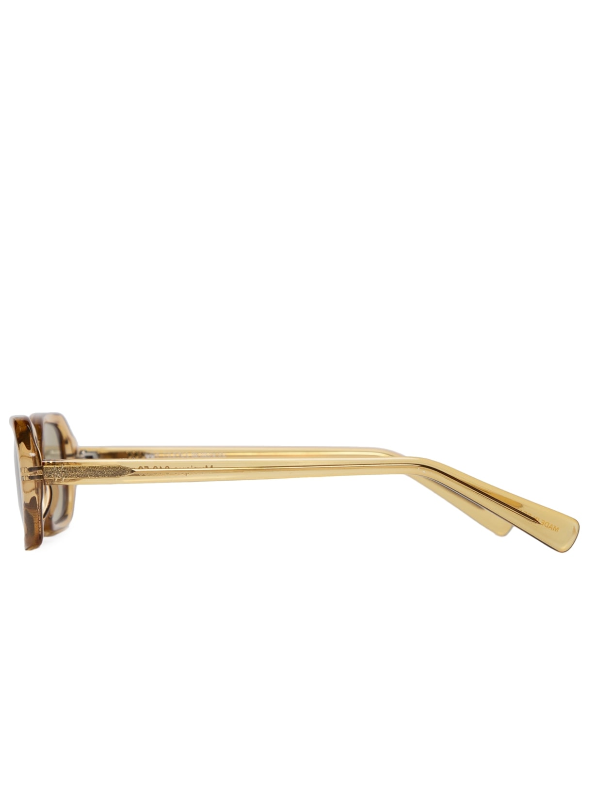 Óculos De Sol Feminino Adulto Munique Transparente Toffe MRCL Amarelo  Helena Bordon