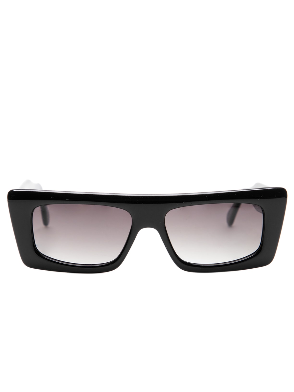 Óculos De Sol Feminino Adulto NYC Transparente Degradê - Preto