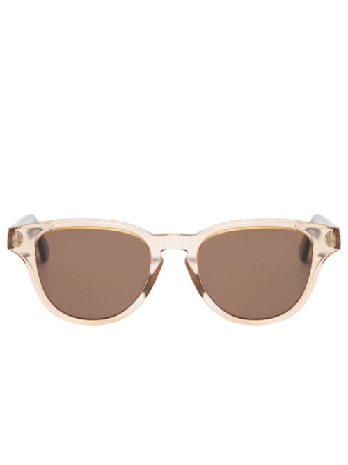 Óculos de Sol Feminino Adulto Roma Transparente - Marrom