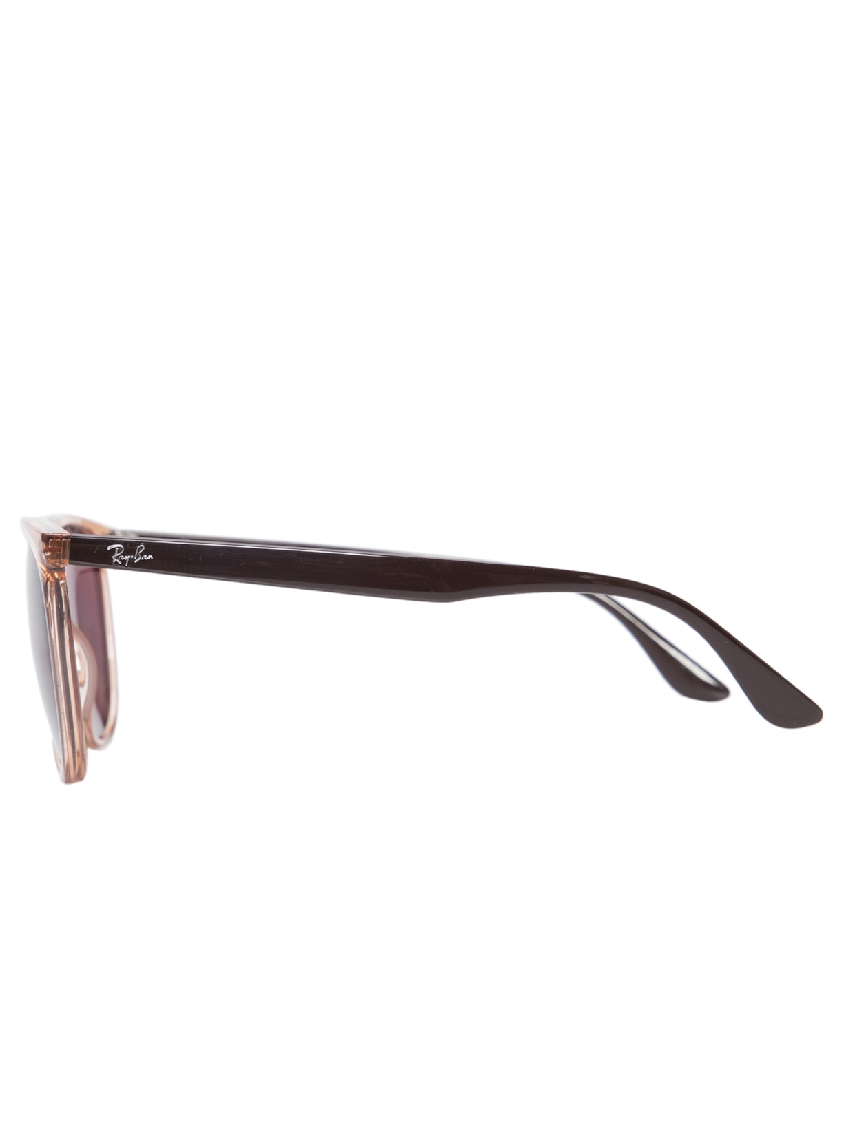 Óculos De Sol Feminino Arredondado Marrom Ray-ban