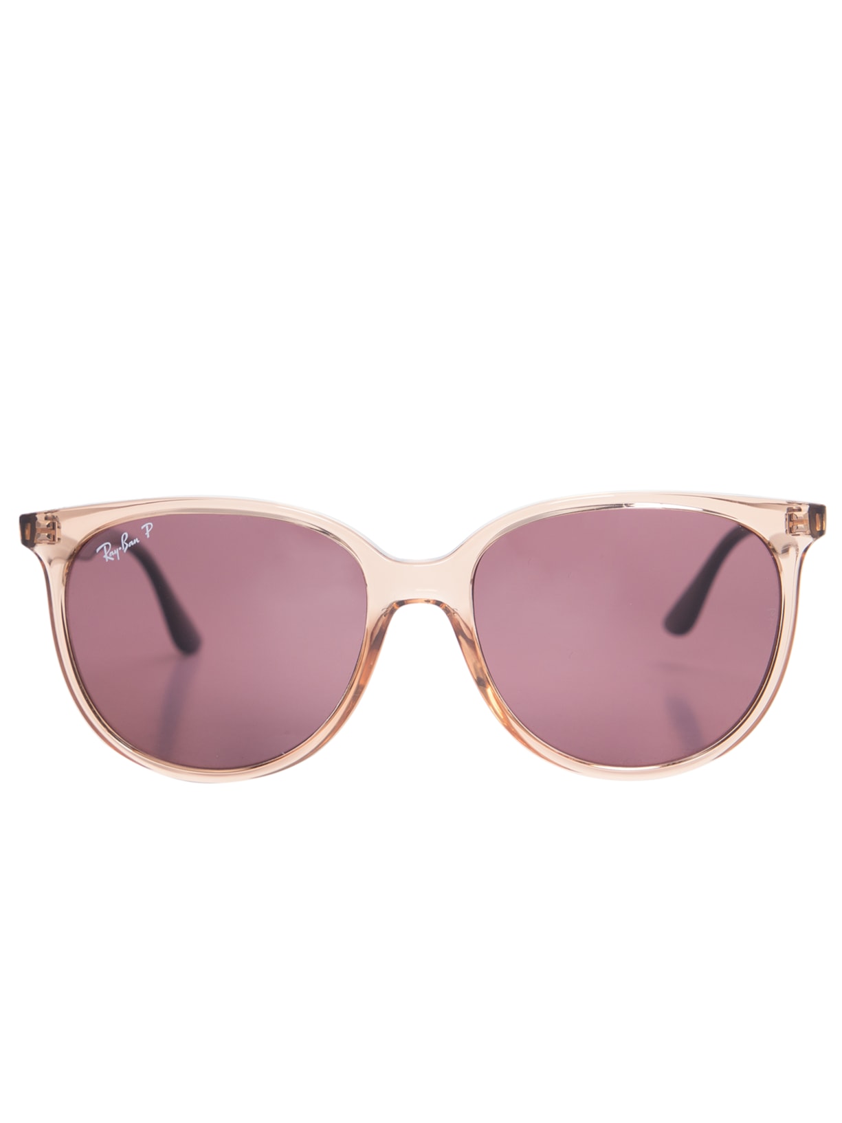 Óculos De Sol Feminino Arredondado Marrom Ray-ban