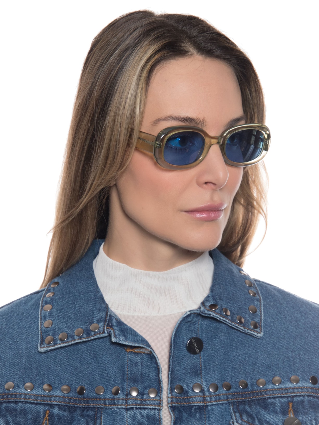 óculos De Sol Feminino Astro Azure Verde Estilé
