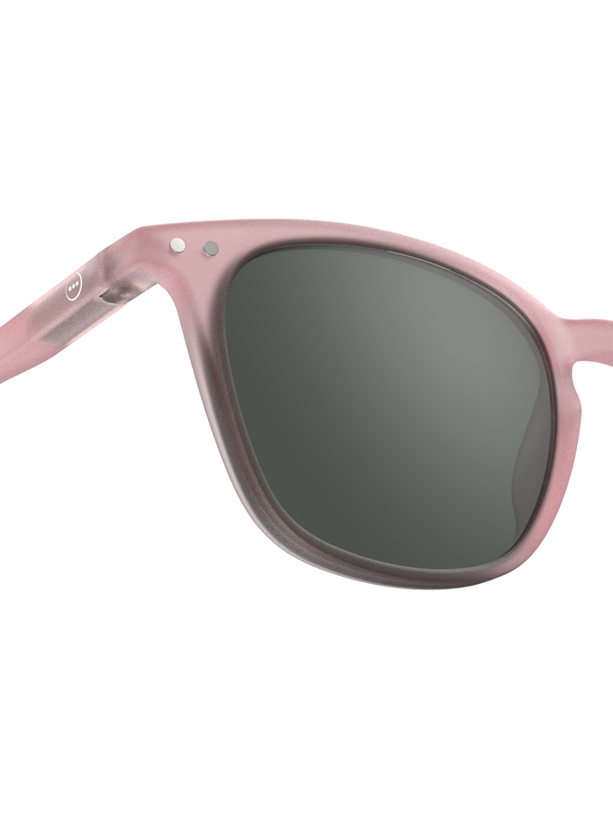 Óculos De Sol Feminino #E Sun Iconic Trapeze Rosa Izipizi