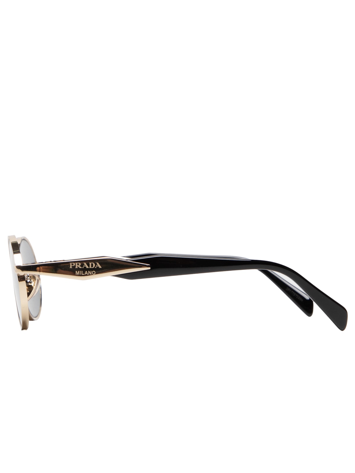 Óculos De Sol Feminino Eyewear Collection Dourado Prada