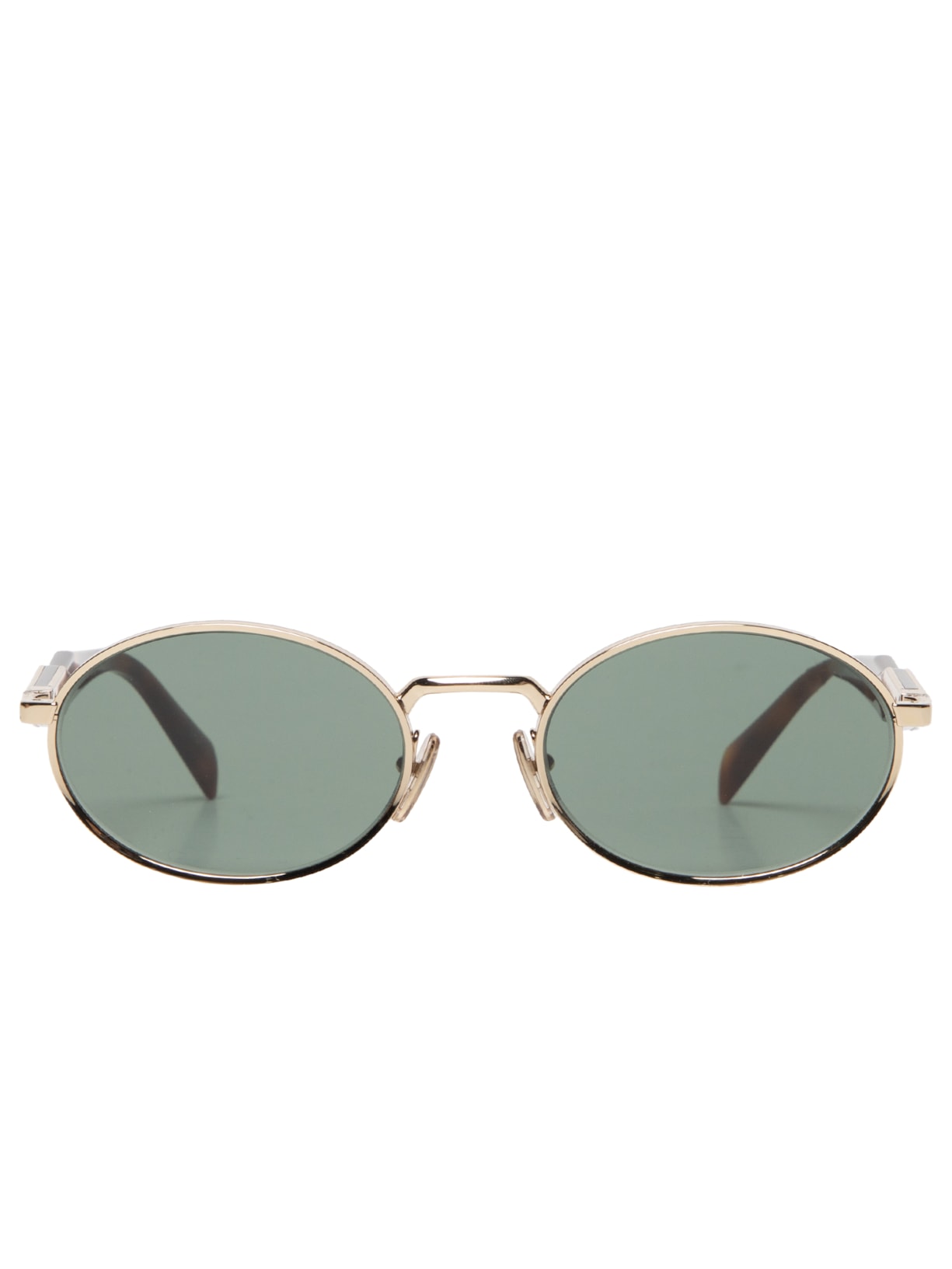 Óculos De Sol Feminino Eyewear Collection Dourado Prada
