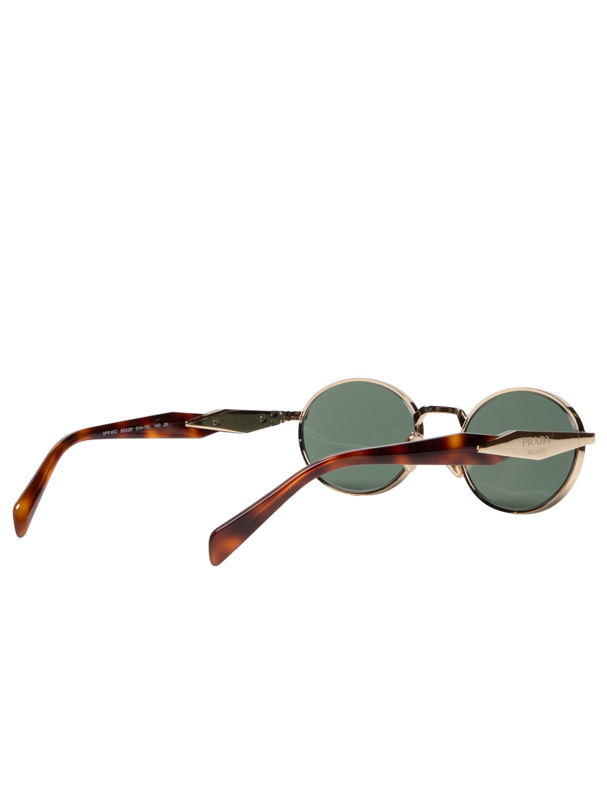 Óculos De Sol Feminino Eyewear Collection Dourado Prada