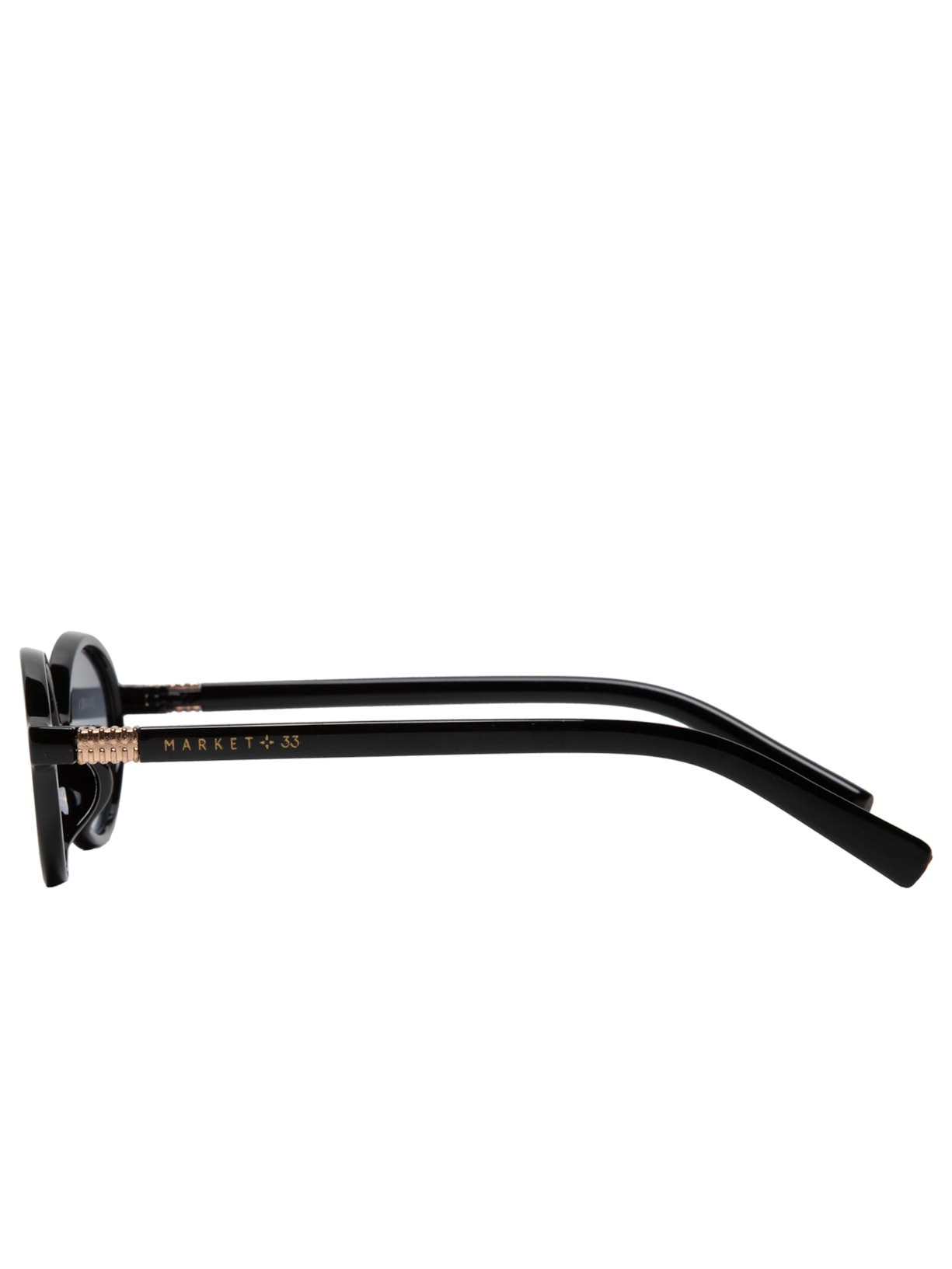 Óculos De Sol Feminino Oval Preto Market 33