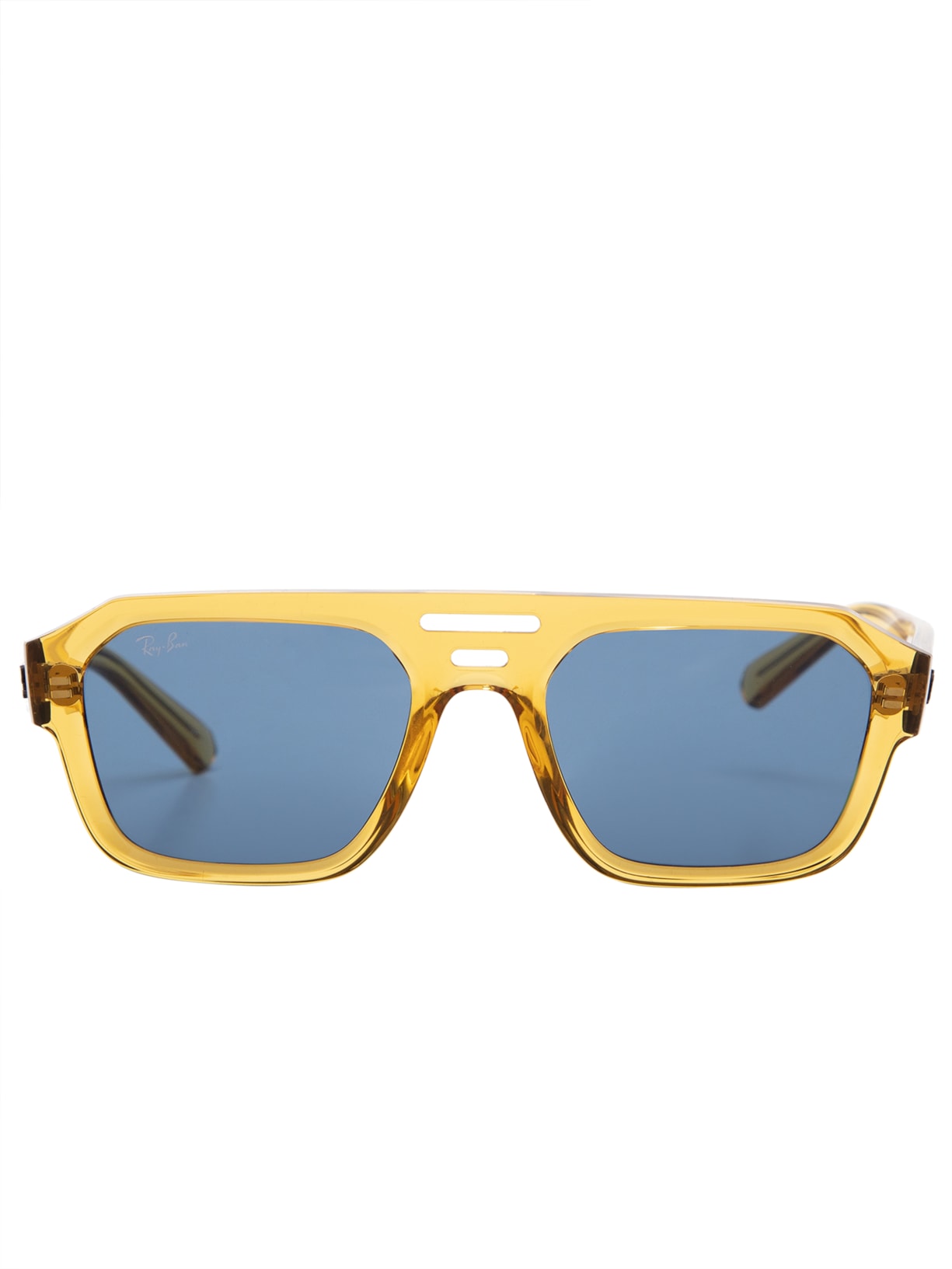 óculos De Sol Feminino Quadrado - Amarelo