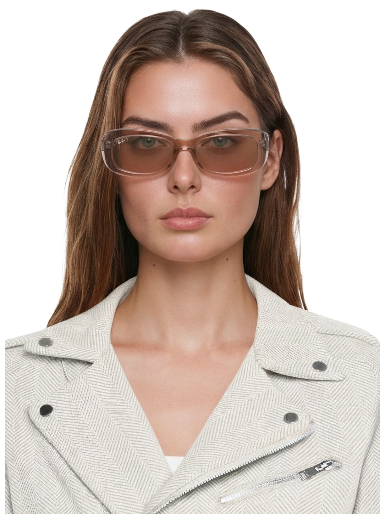 Óculos De Sol Feminino RB2221 Bege Ray-ban