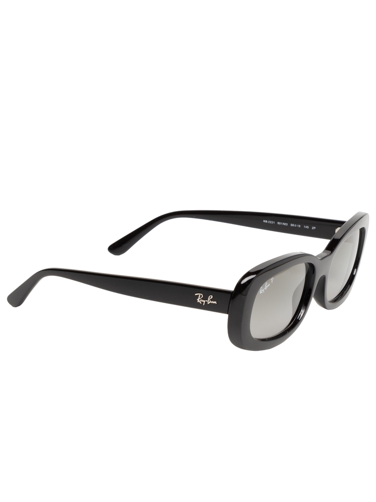 Óculos De Sol Feminino RB2221 Preto Ray-ban