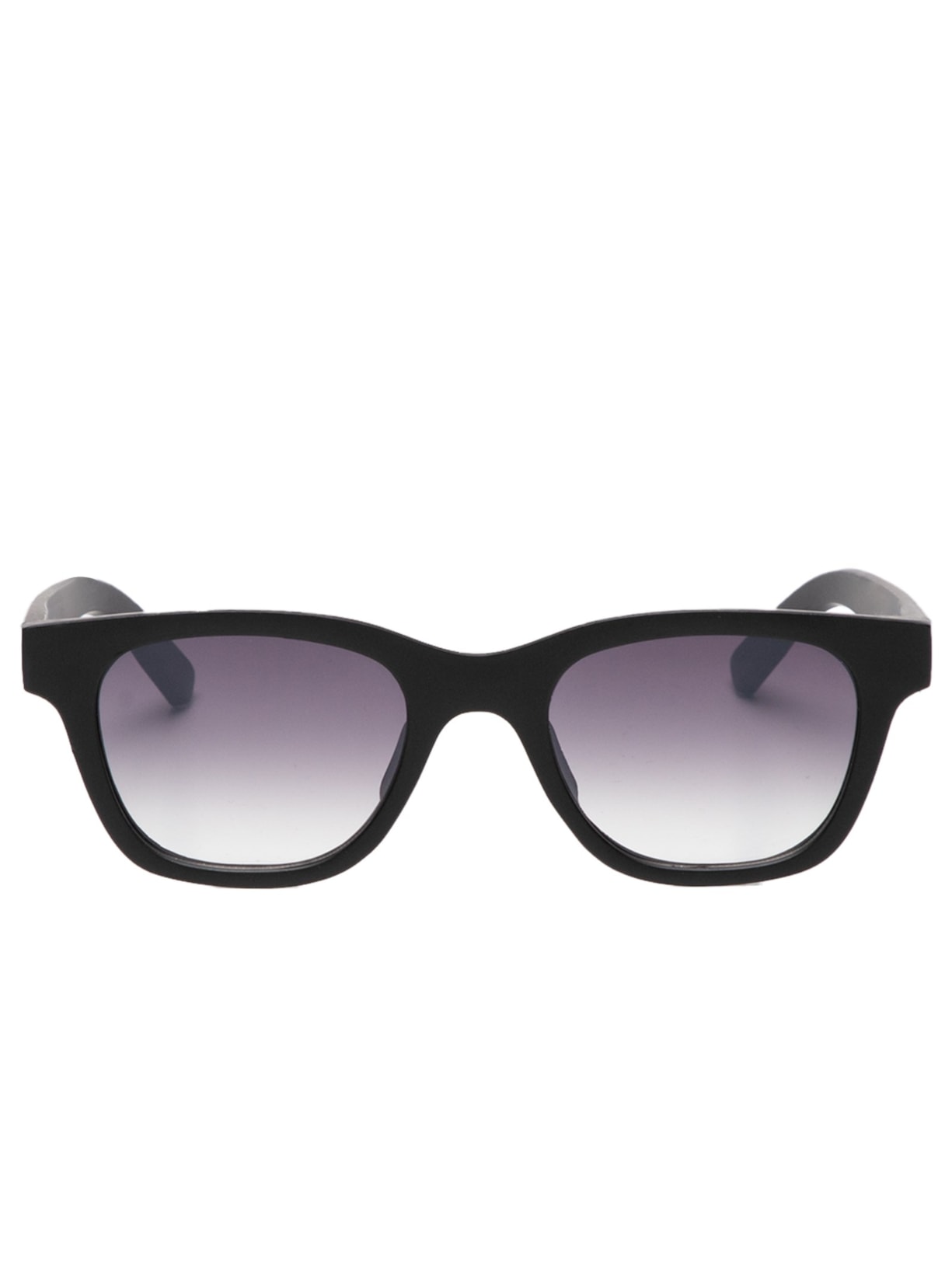 Óculos De Sol Feminino Redondo Fosco - Preto