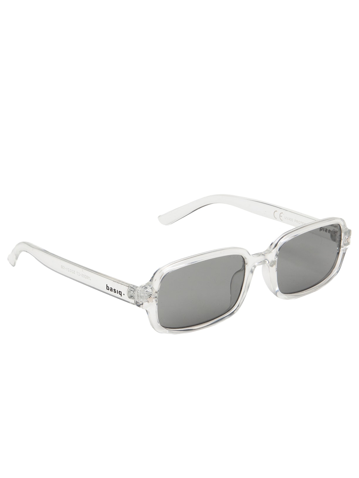 Óculos de Sol Feminino Retangular Arredondado Off White Basiq