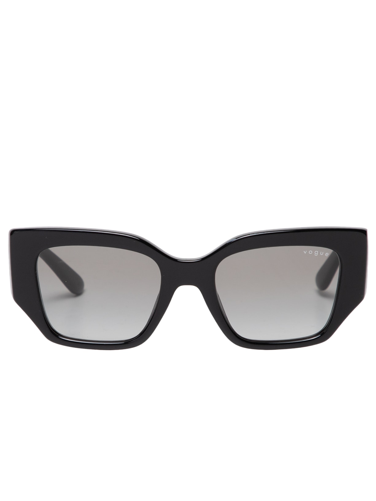 Óculos De Sol Feminino Retangular - Preto