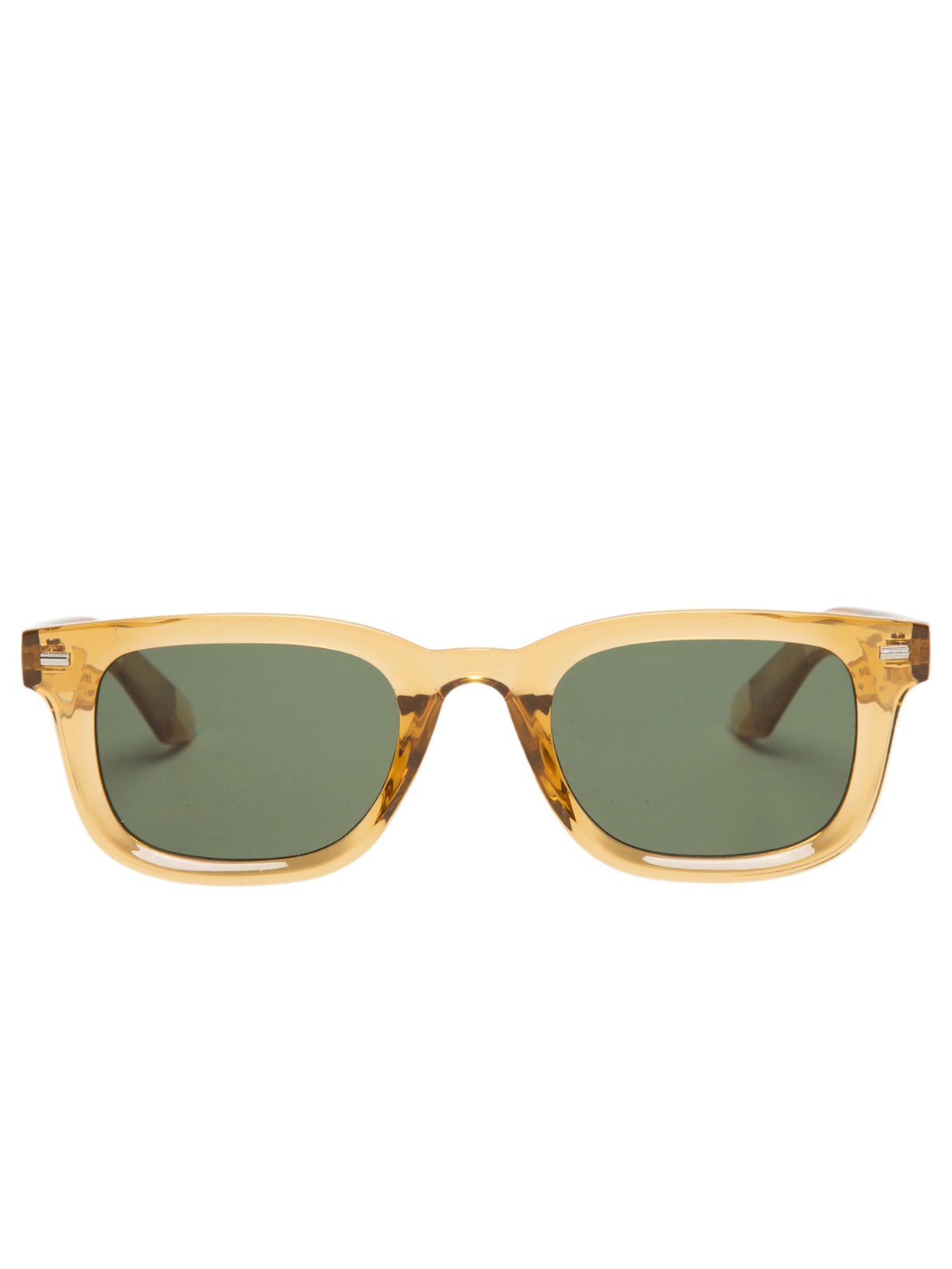 Óculos de Sol Feminino Retangular – Amarelo Basiq