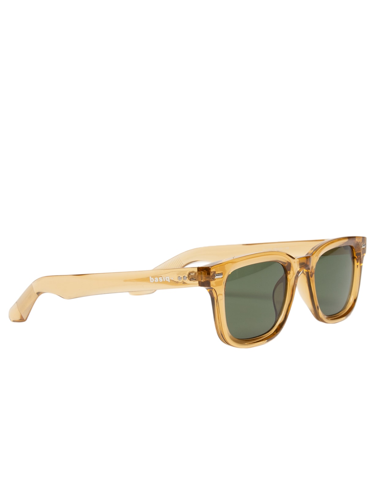 Óculos de Sol Feminino Retangular – Amarelo Basiq