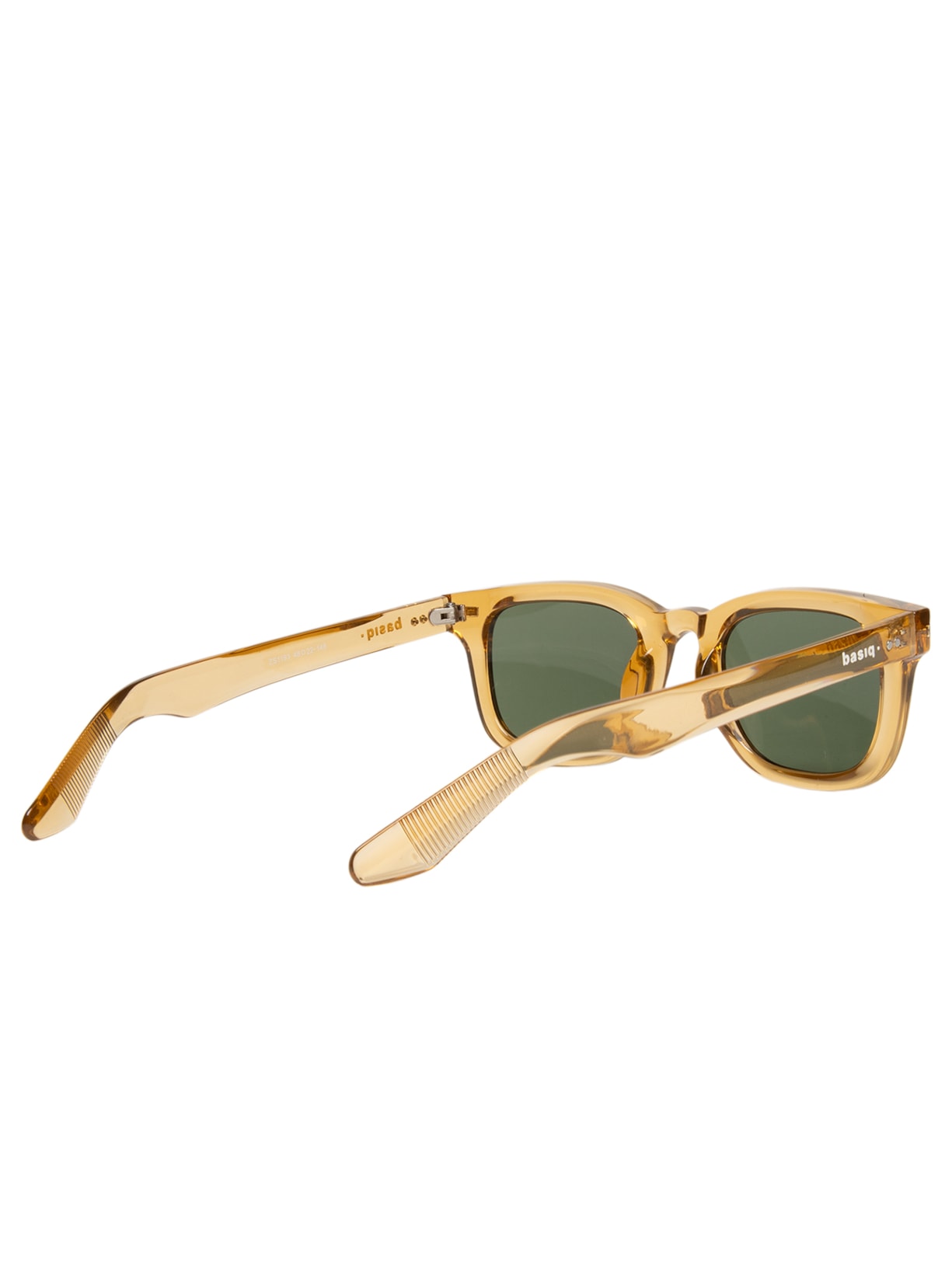 Óculos de Sol Feminino Retangular – Amarelo Basiq