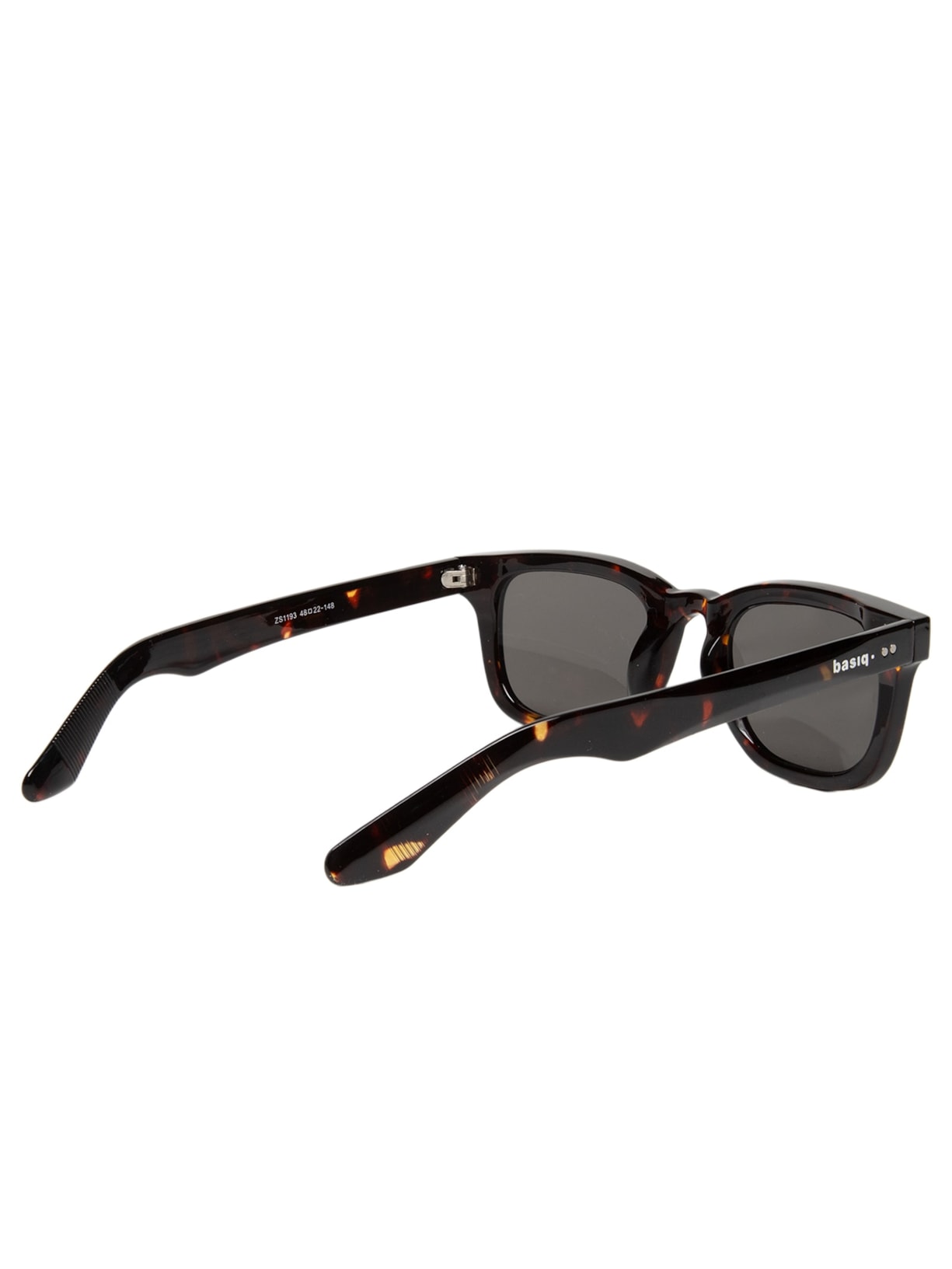 Óculos de Sol Feminino Retangular – Preto Basiq