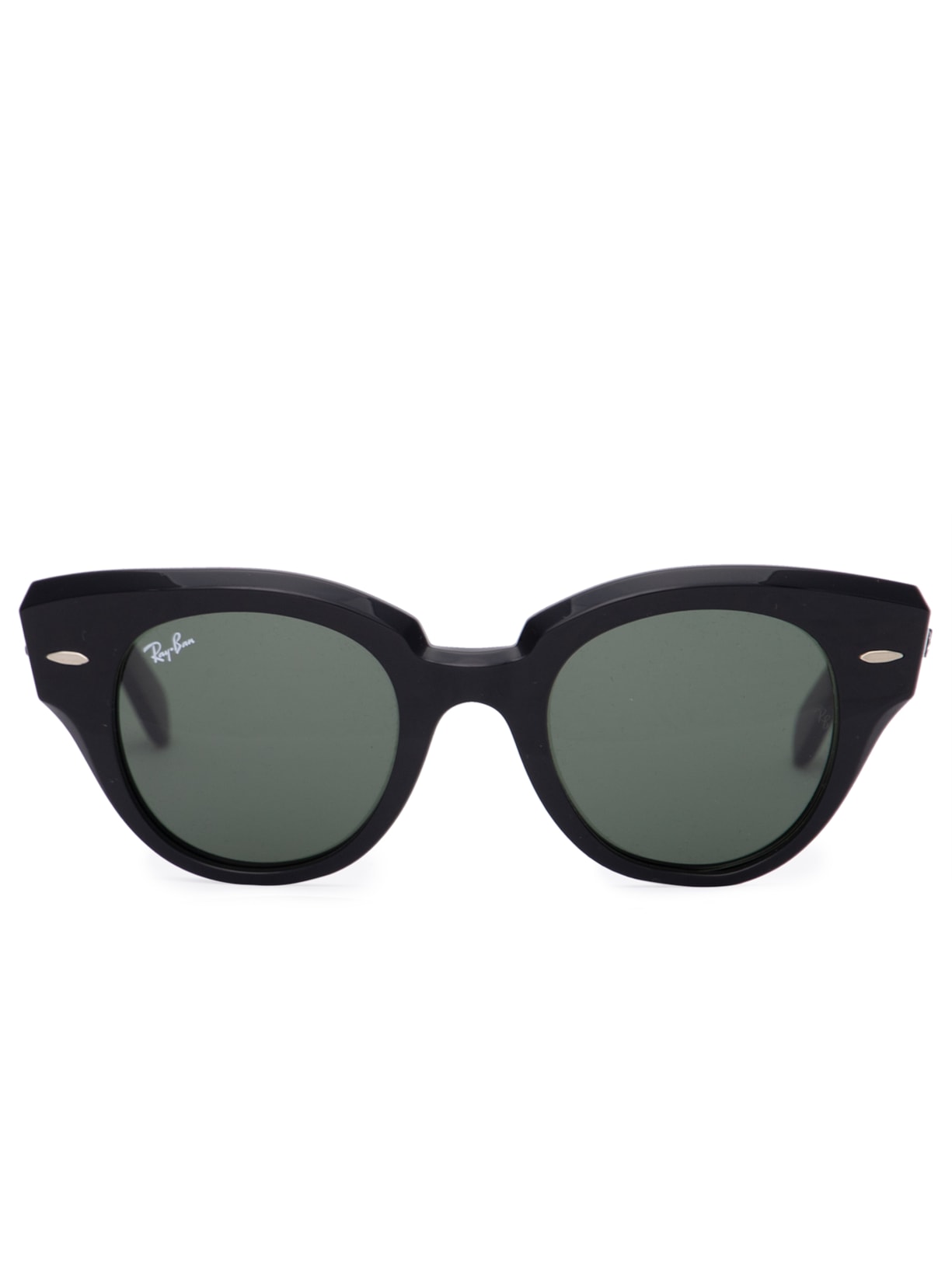Óculos De Sol Feminino Roundabout Preto Ray-ban