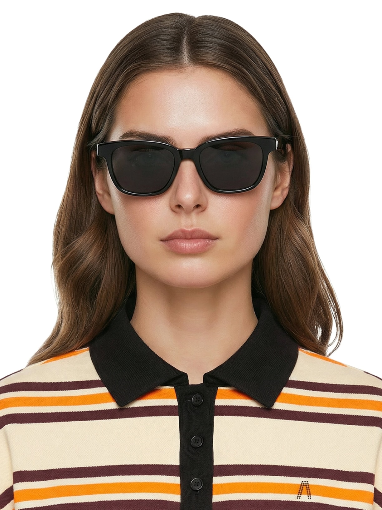 Óculos de Sol Feminino São Paulo Preto Total Preto Helena Bordon