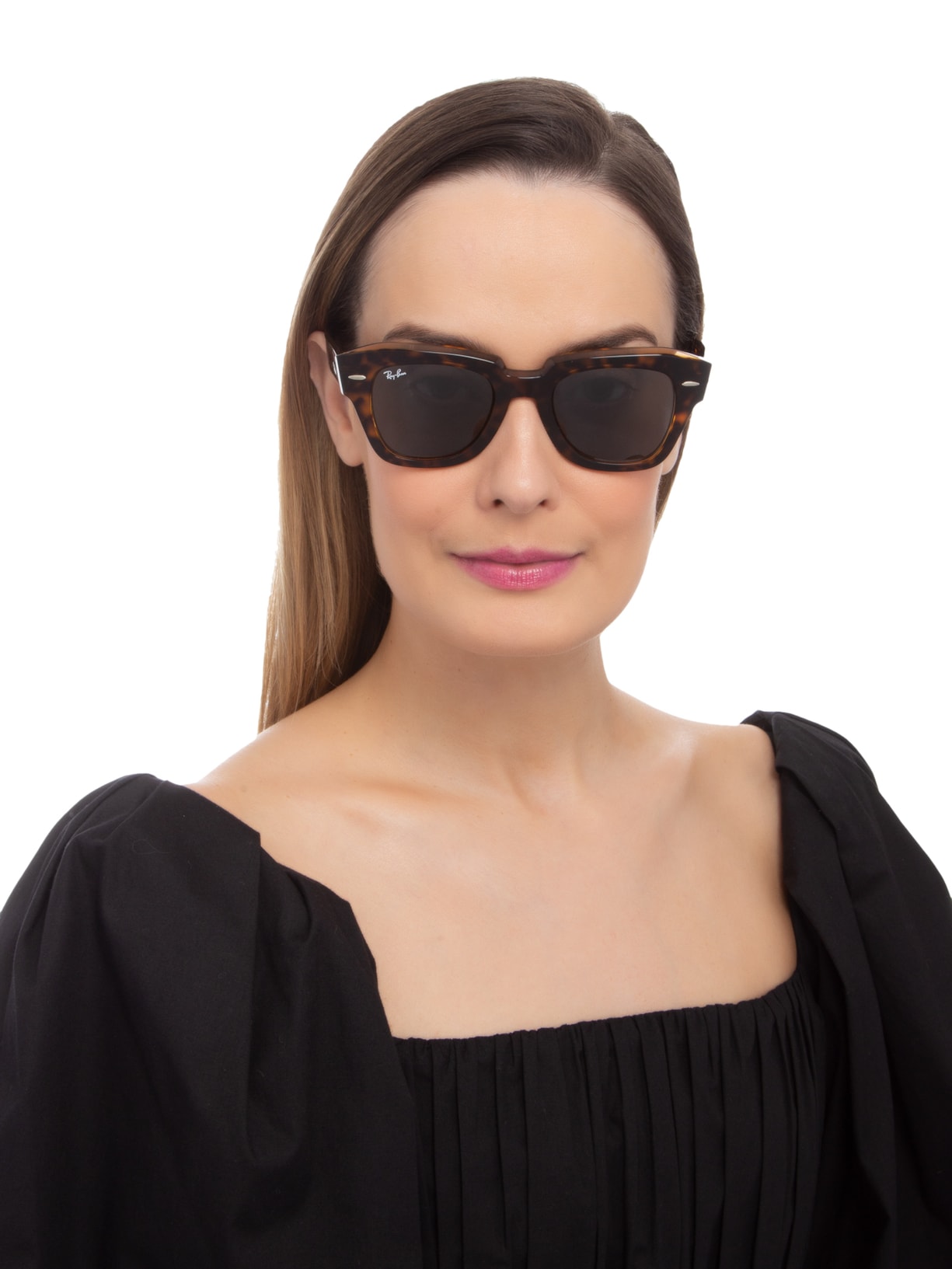 óculos De Sol Feminino State Street Marrom Ray-ban