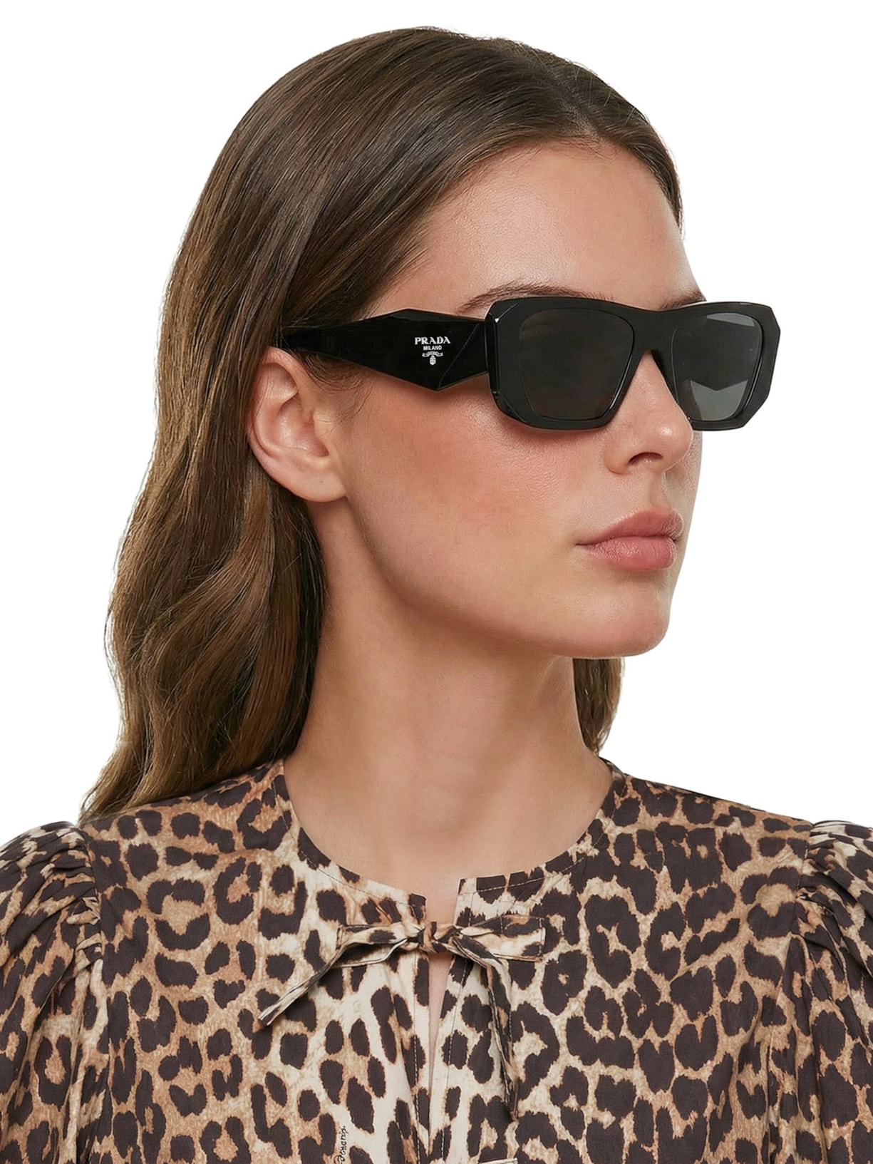 Óculos De Sol Feminino Symbole™ Preto Prada
