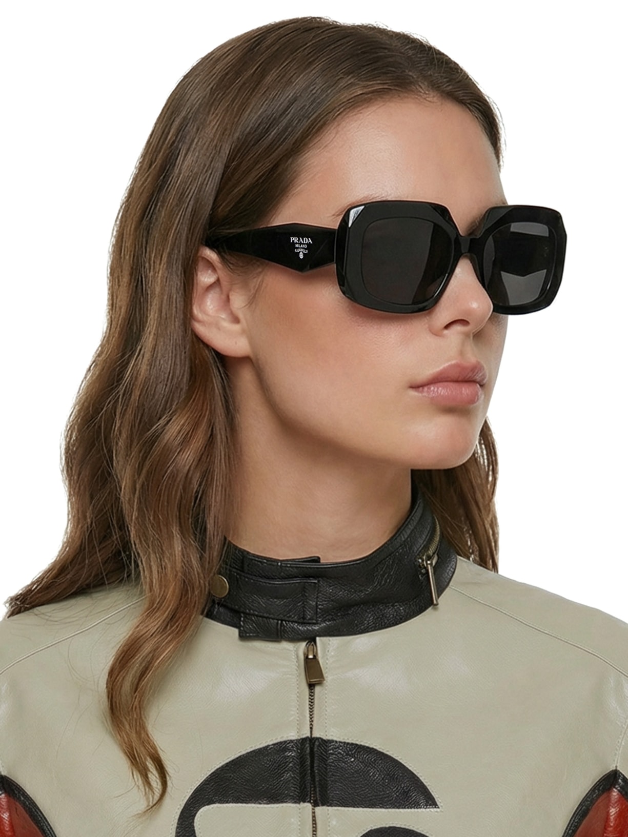 Óculos De Sol Feminino Symbole™ Preto Prada