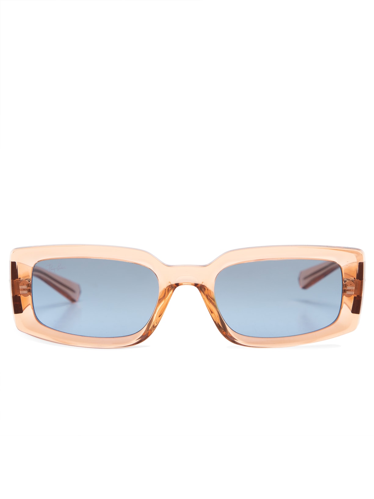 óculos De Sol Feminino Transparente - Laranja