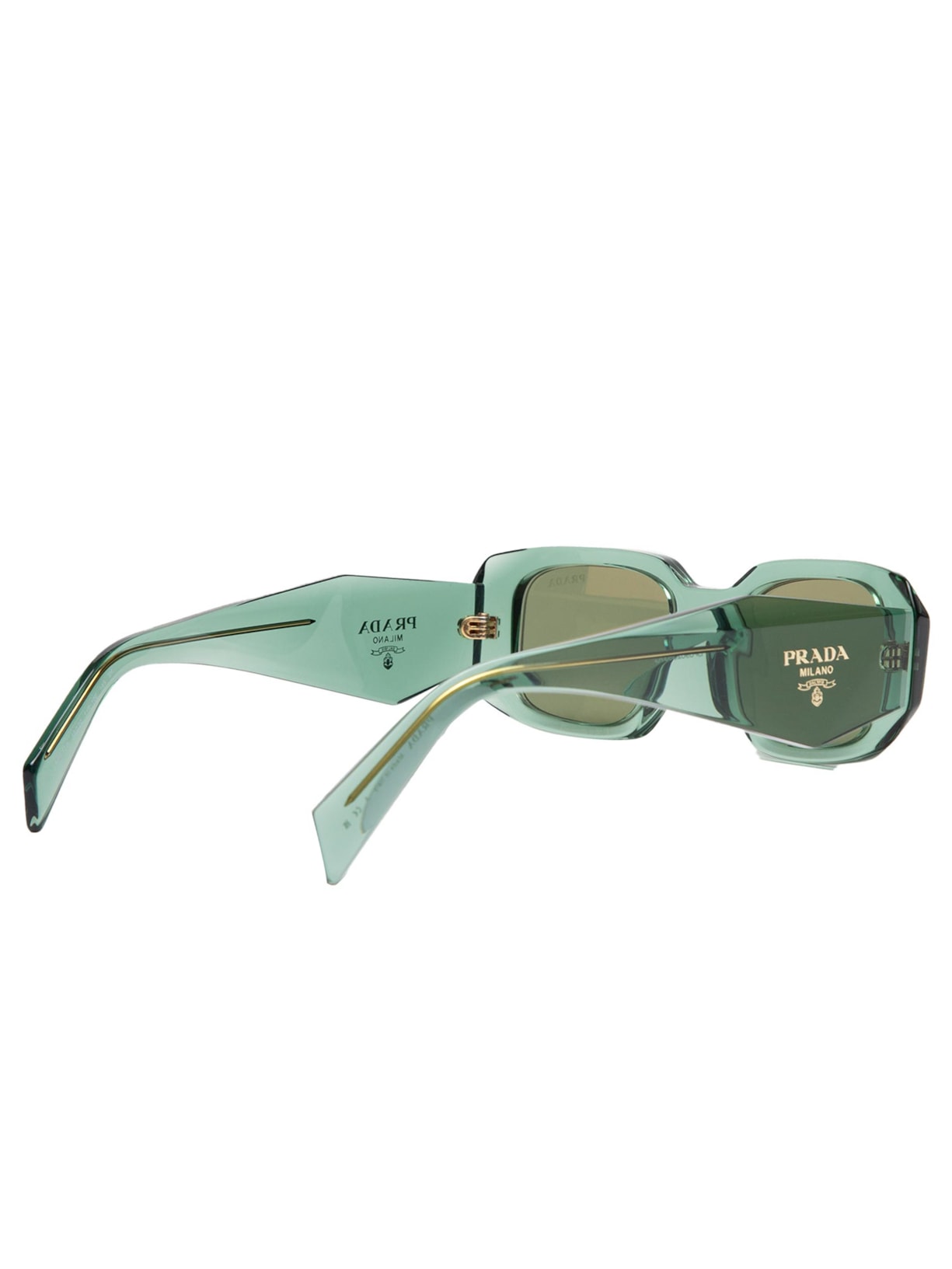 Óculos De Sol Feminino Verde Prada