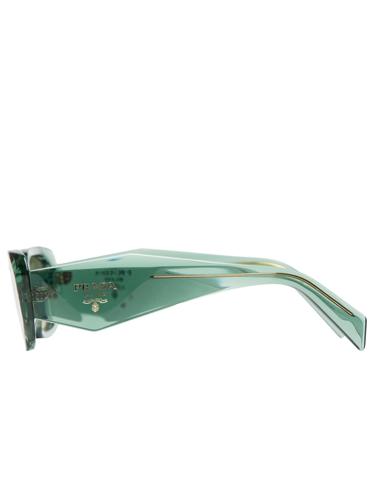 Óculos De Sol Feminino Verde Prada