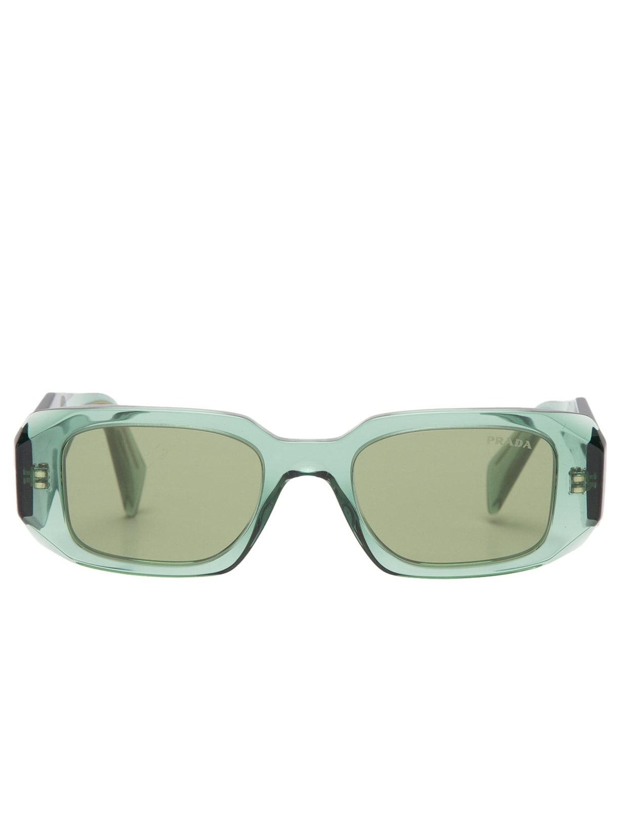 Óculos De Sol Feminino Verde Prada