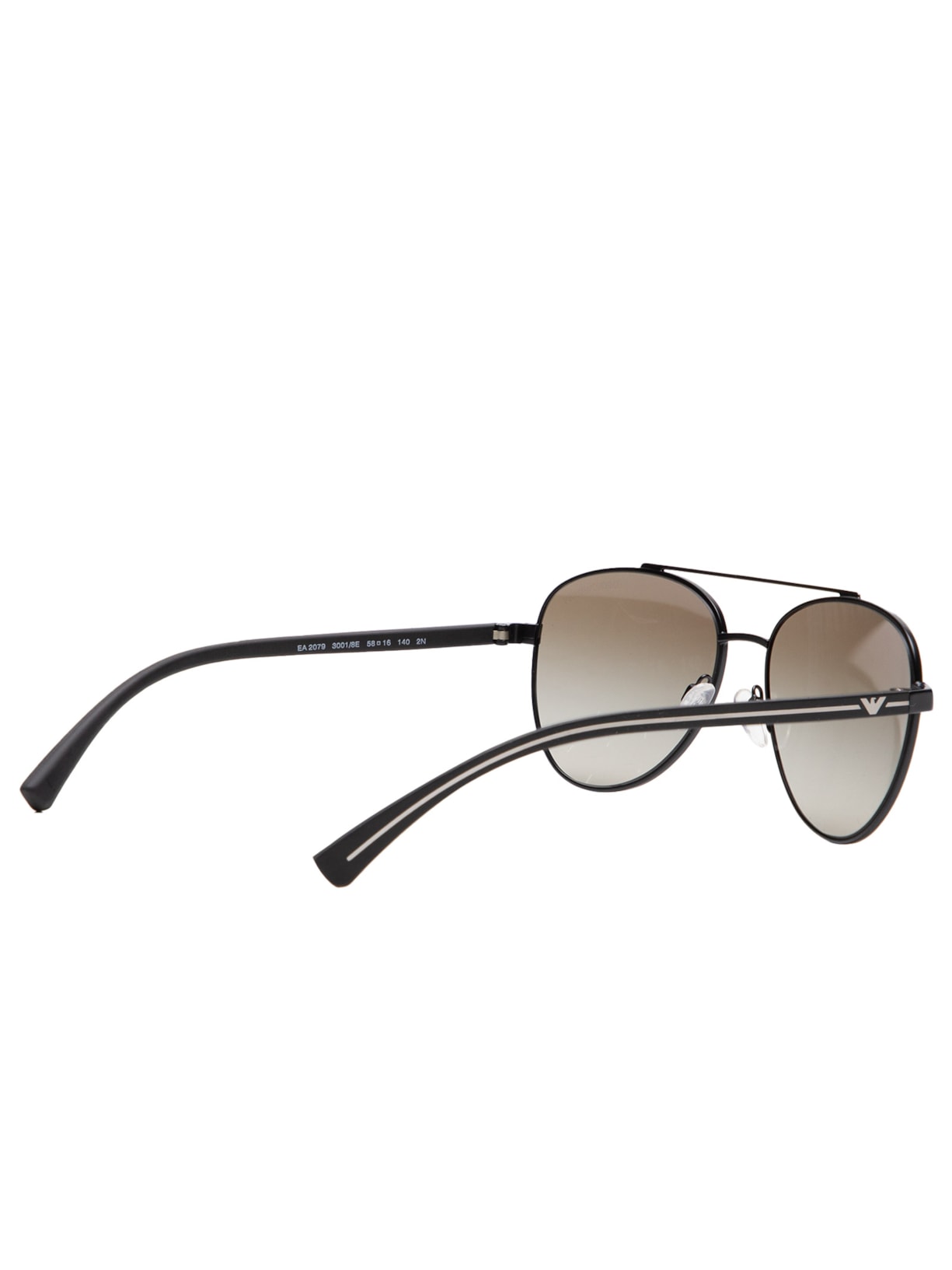 Óculos De Sol Masculino Aviador Preto Emporio Armani