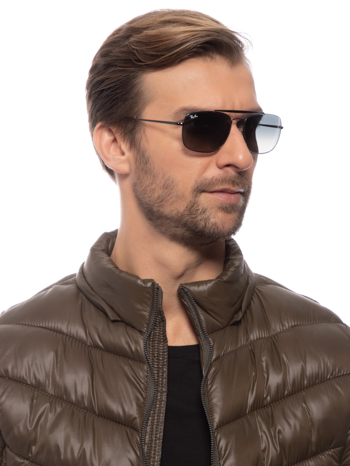 óculos De Sol Masculino Chromance Preto Ray-ban