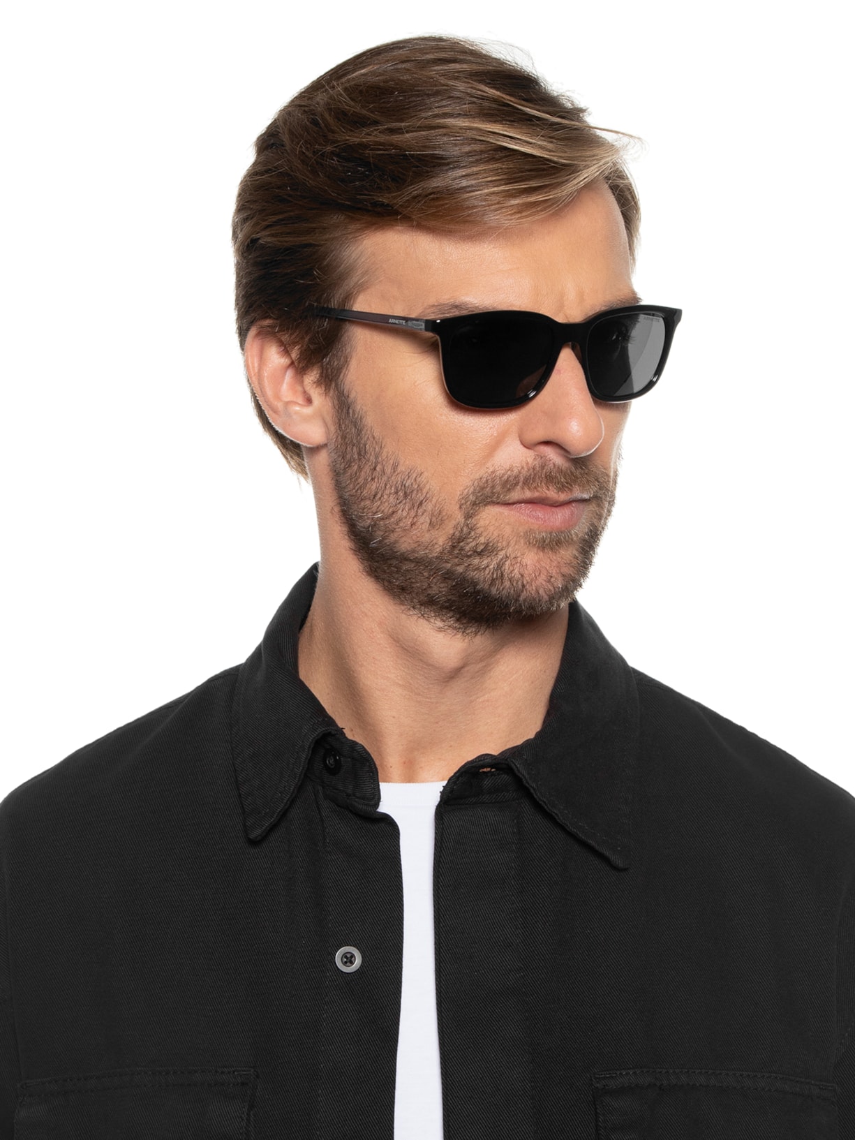 óculos De Sol Masculino C'roll Preto Arnette