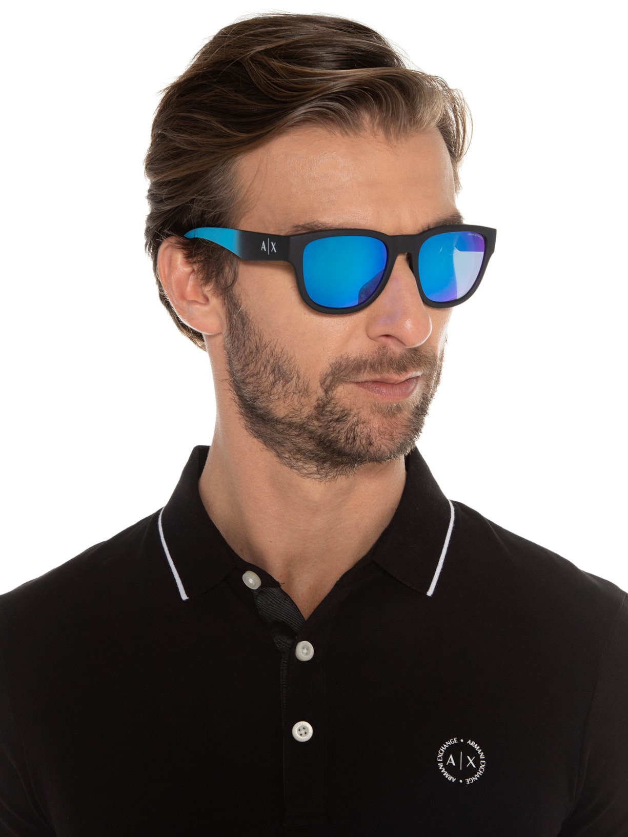 óculos De Sol Masculino Degradê Azul Armani Exchange