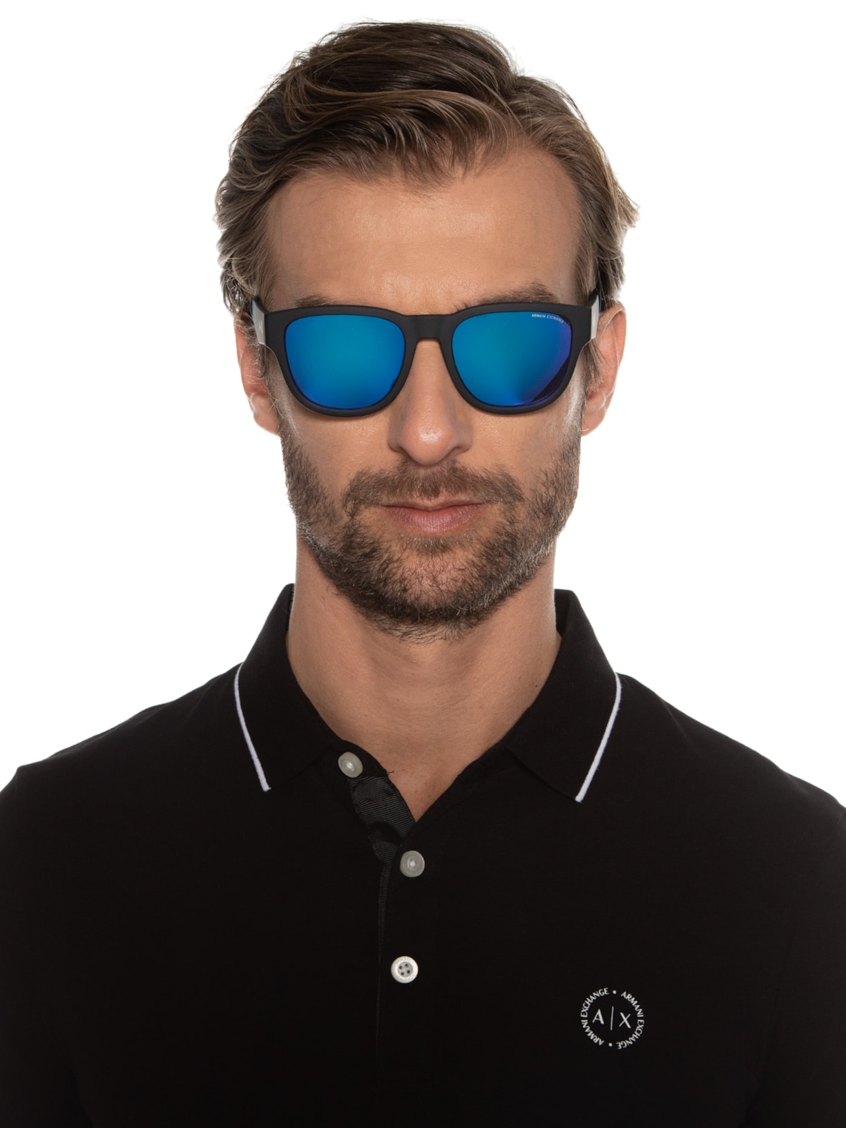 óculos De Sol Masculino Degradê Azul Armani Exchange