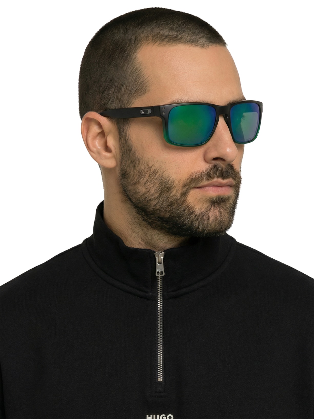 Óculos De Sol Masculino Holbrook Jade Fade W Prizm Verde Oakley