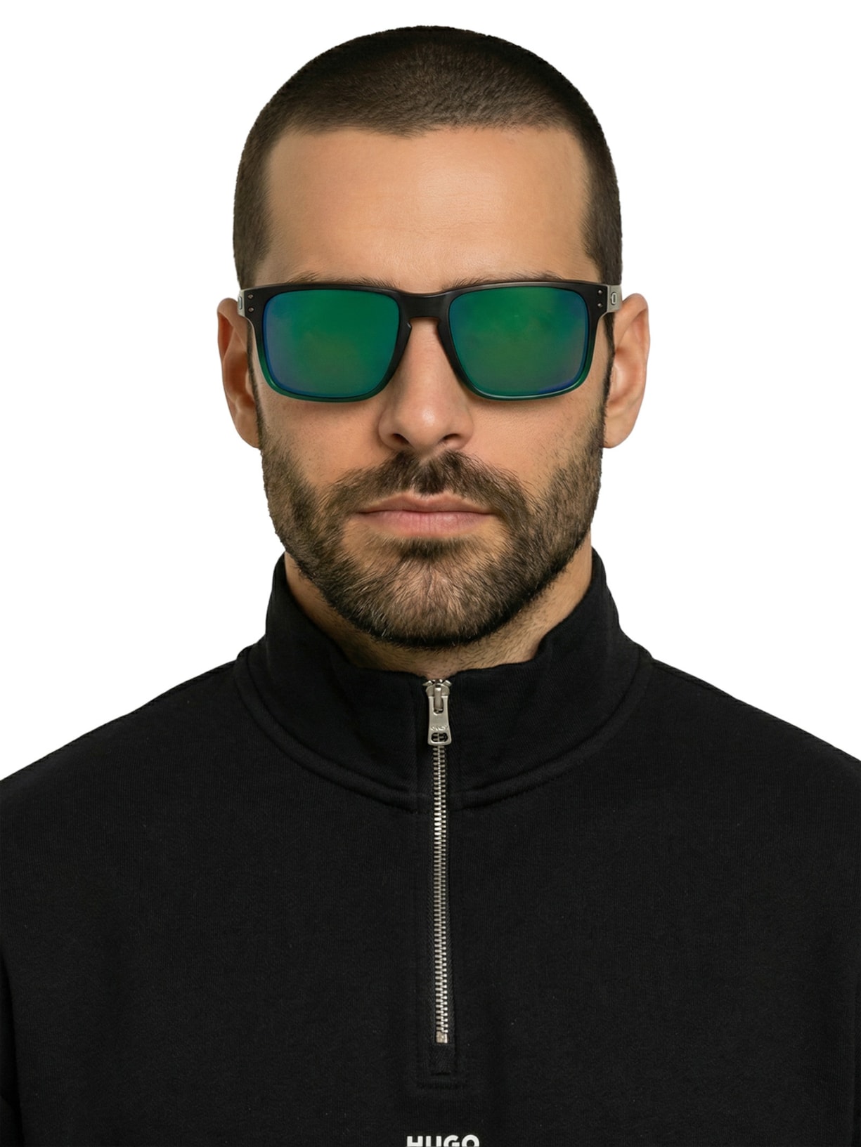 Óculos De Sol Masculino Holbrook Jade Fade W Prizm Verde Oakley