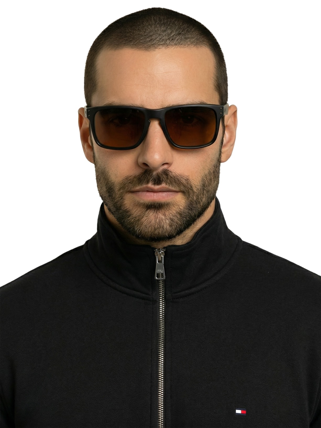 Óculos De Sol Masculino Holbrook MT W Prizm Tungsten Marrom Oakley