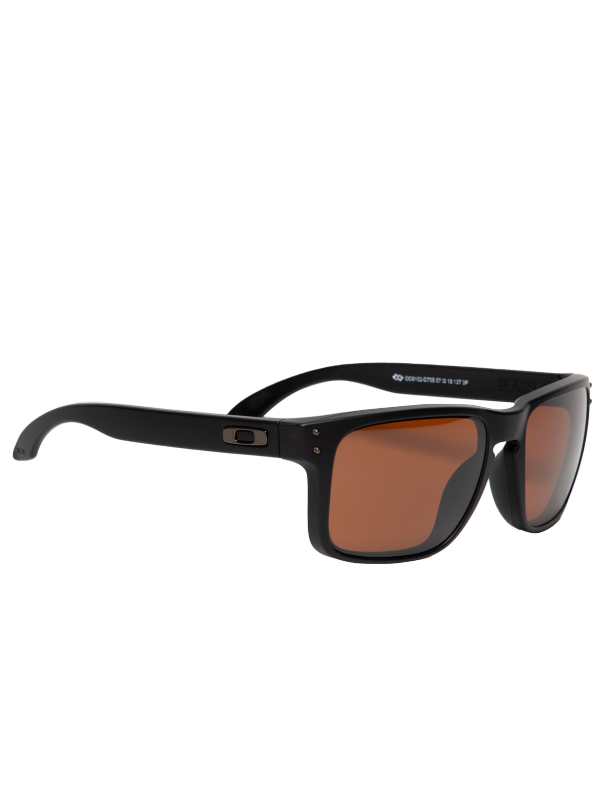 Óculos De Sol Masculino Holbrook MT W Prizm Tungsten Marrom Oakley