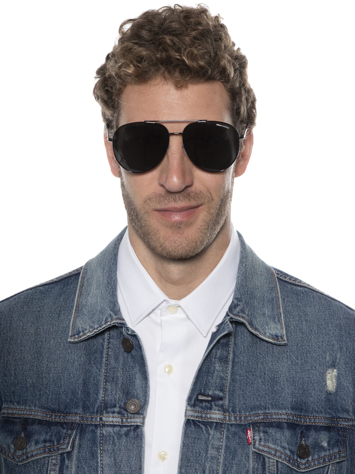 óculos De Sol Masculino Preto Armani Exchange